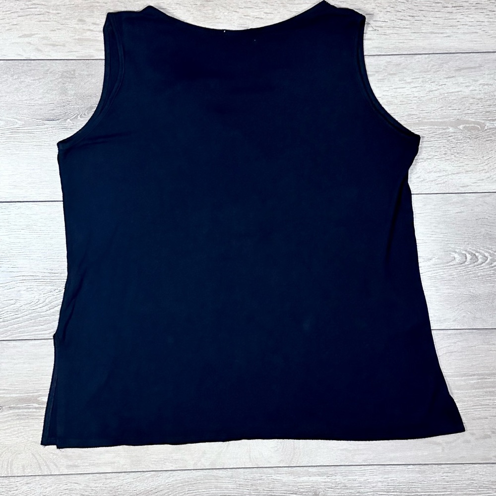 Pebble & Stone Embroidered Geometric V-Neck Tank Top - Picture 10 of 10